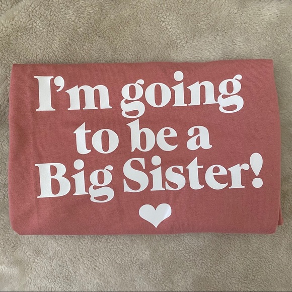 Rabbit Skins Other - Baby Announcement Big Sister T Shirt